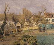 Kitchen Garden at L-Hermitage, Camille Pissarro